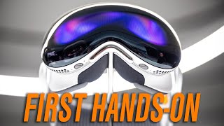 Apple Vision Pro Headset HandsOn Impressions [upl. by Clymer]