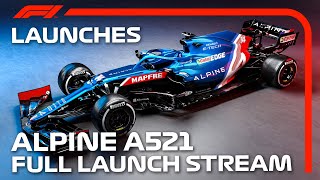 Alpine Reveal Their 2021 Car The A521 [upl. by Nomor]