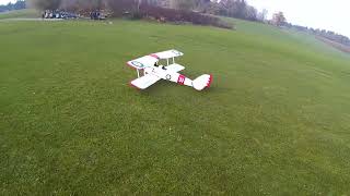 13 Tiger Moth 267m 55ccm  starttake off and landing [upl. by Ful]