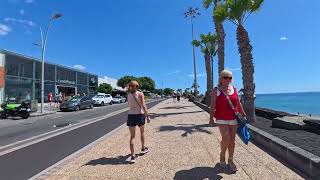 Lanzarote Puerto Del Carmen New Town Walking The Strip September 2024 [upl. by Dagney579]