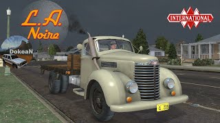 1946 International KB5 Flatbed  LANoire [upl. by Araldo740]