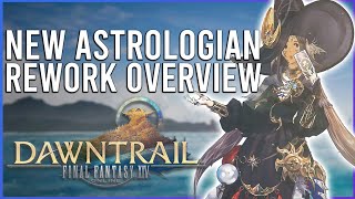 Astrologian Overview and changes  FFXIV Dawntrail Media Tour [upl. by Olshausen]