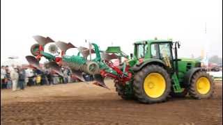 John Deere 7530  Kverneland EM 100  Packomat S [upl. by Nerhe]