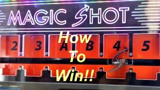 How to win Magic ShotICubeCash Cube Arcade Machine Tips amp Tricks [upl. by Yerfej]