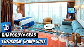 Rhapsody of the Seas  1 Bedroom Grand Suite  Full Walkthrough Tour amp Review  2024 [upl. by Imoyn521]