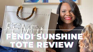 Fendi Sunshine Tote Review  Faylene’s World [upl. by Kistner225]