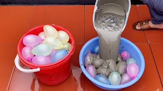 Amazing Balloon Flower Pot Ideas  Tips for making flower pots from balloons and cement  DIY Pots​ [upl. by Ennaecarg]