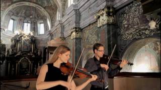 J Pachelbel Canon violin duet and organ [upl. by Naamana]