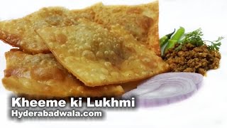 Lukhmi Recipe Video – Learn How to Make Hyderabadi Kheema Lukhmi at Home – Easy and Fast cooking [upl. by Mossman]