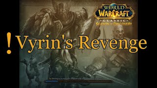 Vyrins Revenge  WOW Classic Quest  SoD World of Warcraft Classic [upl. by Opportina]