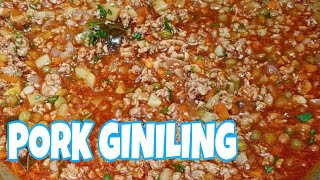 PORK GINILING [upl. by Rodman]