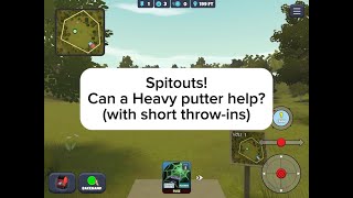 Spitouts Can a Heavy putter help  Disc Golf Valley [upl. by Aowda677]