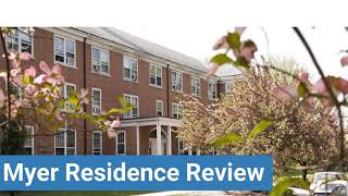 Elizabethtown College Myer Residence Review [upl. by Korfonta93]