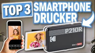 Die besten SMARTPHONE DRUCKER 2024  Top 3 Mini Fotodrucker [upl. by Granlund]