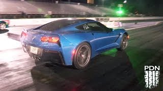 C7 Corvettes  Drag Racing [upl. by Ehman871]