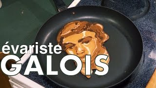 Evariste Galois Pancake art [upl. by Zsolway474]