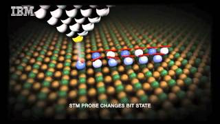 IBM stores binary data on just 12 atoms one step closer to atomic data storage [upl. by Ennovoj]