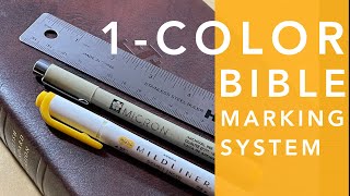 1 Color Bible Marking System [upl. by Wassyngton]