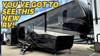 Look at this fifth wheel RV NEW FRONT Kitchen 2024 Keystone Montana 3795FK [upl. by Eciram898]