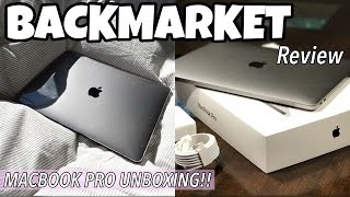 IS BACK MARKET LEGIT  REFURBISHED MACBOOK PRO  UNBOXING amp REVIEW [upl. by Bunnie]