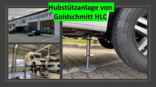 Hubstützanlage Goldschmitt HLC für Wohnmobil Fazit Luftfederung [upl. by Anelram]