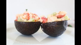 RECIPE Lobster quotRollLessquot Avocados [upl. by Gladis143]