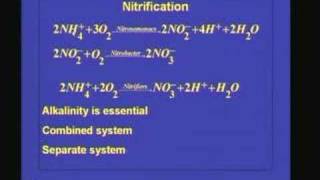 Lecture 24 AerationNitrification and Denitrification [upl. by Horowitz]