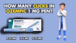 How Many Clicks in Ozempic 1 mg Pen  Step by Step Guide [upl. by Bess]