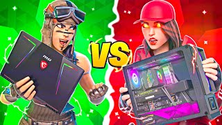 10000 PC VS WORLDS Best Laptop In Fortnite [upl. by Yadnus]