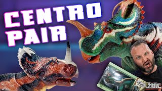 CENTROSAURUS PAIR  Creative Beast Previews Beasts of the Mesozoic [upl. by Haig]