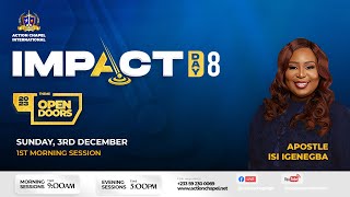 IMPACT 2023  FINAL DAY  SUNDAY 1ST SERVICE  3RD DECEMBER 2023 [upl. by Inafit]