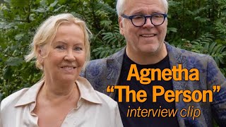 ABBA Agnetha quotThe Personquot  Interview Clip with Jörgen Elofsson quotAquot [upl. by Iturk610]