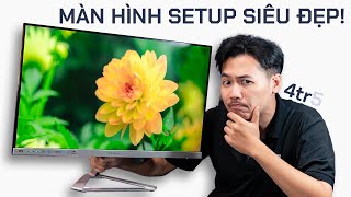 SIÊU PHẨM MÀN HÌNH 4 TRIỆU 5 CHO GÓC SETUP SANG XỊN  Review Màn Hình Viewsonic VX2776SMHD [upl. by Delanty]