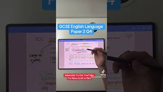 GCSE English Language Paper 2 Q4 Top Tips ✍️ You MUST Know This… gcse english [upl. by Ona]