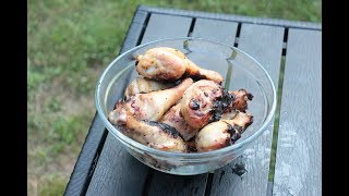 Comment cuire des pilons de poulet sur charbon de bois 🍗 [upl. by Petie]