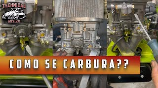 Como se carbura un EMPI o Weber central Aquí la explicación [upl. by Romo]