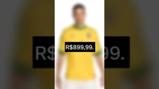 🚨PREÇO ABSURDO DA CAMISA DA SELEÇÃO BRASILEIRA DA NIKE🤯💰 [upl. by Dame]