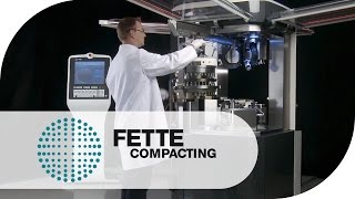 New FE SERIES Next Generation Tableting Technology  Fette Compacting [upl. by Meldoh]