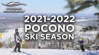 Whats New for the 20212022 Pocono Ski Season [upl. by Airdnola]