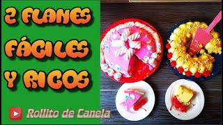 Flanes Caseros sin horno para vender  Receta Facil para hacer en casa [upl. by Oicnecserc301]