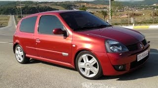 Renault Clio Sport 20 2002  TEST [upl. by Junina]