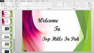 How To Create PowerPoint Presentation Slides For Assignment [upl. by Rebmac]