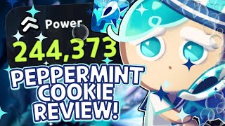 ANOTHER SOLID SUPPORT BUT No Rush Peppermint Cookie Review  Cookie Run Kingdom [upl. by Rehpotsirk]