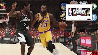 I Simulated the First Ever NBA InSeason Tournament on NBA2K24 [upl. by Savitt]