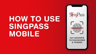 Using the SingPass Mobile app to log in within seconds [upl. by Brenda817]