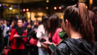 Melbourne Central Flash Mob [upl. by Nilkcaj]