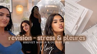 VLOG BREVET MONIA  REVISION  BAL DU COLLÈGE  STRESS [upl. by Halden325]