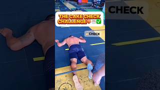 CAN YOU PASS THE CAKE CHECK CHALLENGE shortsfeed gym shorts viral [upl. by Zimmerman]