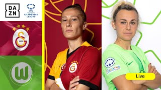 Galatasaray  Wolfsburg  UEFA Women’s Champions League 202425 Maç Günü 3 Maçın Tamamı [upl. by Rockefeller]