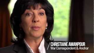 Christiane Amanpour Growing Up in Iran [upl. by Nodnerb95]